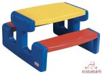   Piknik Asztal - Junior -Kék-Piros Színben Little Tikes (LITTLE TIKES, LIT 4795000)
