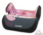   Lorelli Topo Comfort Autós Ülésmagasító 15-36Kg - Flamingo Grey-Pink 2020