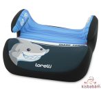   Lorelli Topo Comfort Autós Ülésmagasító 15-36Kg - Shark Light-Dark Blue 2020