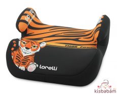 Lorelli Topo Comfort autós ülésmagasító 15-36kg - Tiger black-orange 2020