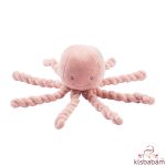 Nattou játék plüss 23cm Lapidou - Octopus Sötétpink