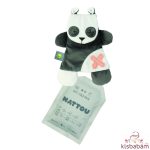   Nattou szundikendő plüss hideg/meleg terápiás gélpárnával BuddieZzz panda