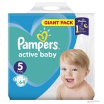 Pampers Active Baby 5 Giant Pack Pelenka 11-16Kg 64Db