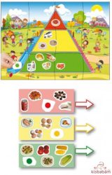 Piramisépítő - Egészséges Ételek - Akr 20554